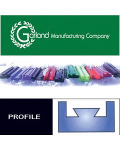 Set of 2 Slides YAMAHA XLV (EXCEL V) "85-90 47 3/8in Garland BLACK