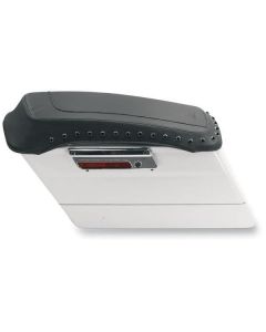 Harley FLHX Street Glide 2006-2013 Saddlebag Lid Cover w/Black Studs by Mustang