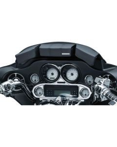 Kuryakyn Traditional 3-Pouch Fairing Bag Black