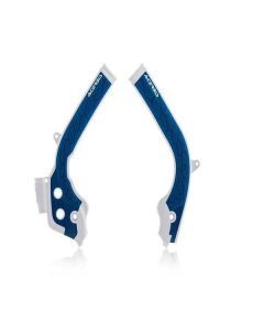 Acerbis White/Blue X-Grip Frame Guard - 2449531029