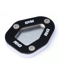 R&G Racing Silver Kickstand Shoe For 2010-2012 Triumph Tiger 1050 PKS0003SI