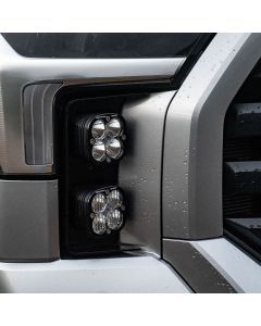 Baja Designs Front Vent Light kit Squadron Sport Series Multi Pattern Clear Lens 448127