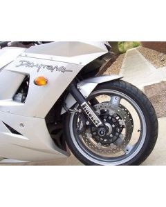 R&G Racing Black Fork Protectors For 1983 Triumph Daytona 600