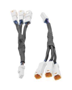 Kuryakyn 3-Pin Y Connectors For Tracer Saddlebag Light 2929