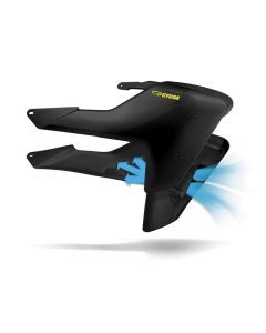 Cycra Powerflow Intake Radiator Shroud Black - 1CYC-1903-12