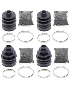 Complete Front Inner & Outer CV Boot Repair Kit for Honda TRX500FA 2015-2016