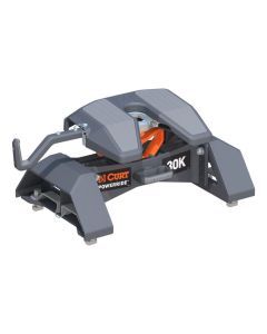 Curt PowerRide 30K 5th Wheel Hitch fits 2020-Current Silverado HD and Sierra HD Trucks with 8 Foot Bed - GM OEM Puck System Required