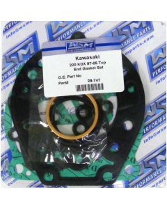 WSM Top End Gasket Kit For Kawasaki 220 KDX 97-05 29-747