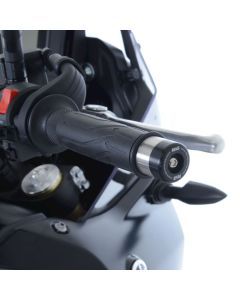 R&G Racing Black Bar End Sliders For 2021-2022 Yamaha Tenere 700 XTZ07 Rally