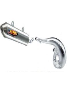 FULL FMF FATTY PIPE EXHAUST + POWERCORE 2 SILENCER 98 99 00 KAWASAKI KX80 KX 80