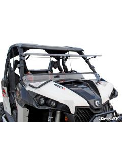 SuperATV Can-Am Maverick Scratch Resistant Flip Windshield FWS-CA-MAV-001-70