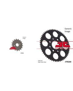 Front & Rear Sprocket Kit for Street HONDA CM200T 1980-1982