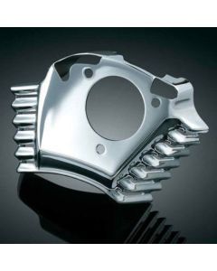 KURYAKYN CHROME THROTTLE SERVO MOTOR COVER FOR 2008-2016 HARLEY ROAD KINGS HD