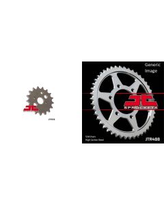 Front & Rear Sprocket Kit for Street KAWASAKI ZX900E Ninja ZX-9R 2000-2003