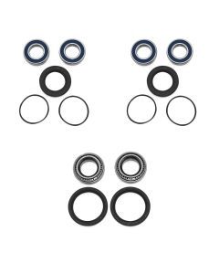 Front and Rear Wheel Bearing Kits for Polaris Scrambler 400 2x4 2000-2002