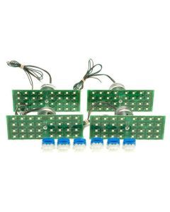 Dakota Digital 72 Chevy Impala Caprice LED Replacement Tail Lights Kit LAT-NR181