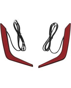 Kuryakyn Omni LED Rear Saddlebag Accents Red