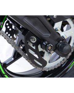 R&G Racing Black Toe Chain Guards - Road Racing Toe Guard TG0005BK