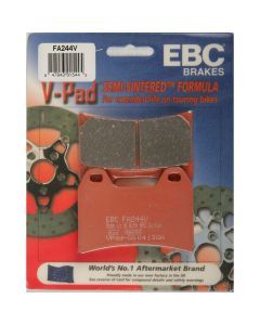EBC 1 Pair V-Pad Semi-Sintered Touring Brake Pads MPN FA244V