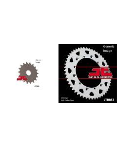 Front and Rear Steel Sprocket Kit for OffRoad YAMAHA YZ360 1974-1975