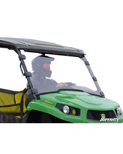 SuperATV John Deere Gator XUV Scratch-Resistant Full Windshield WS-JD-XUV-70