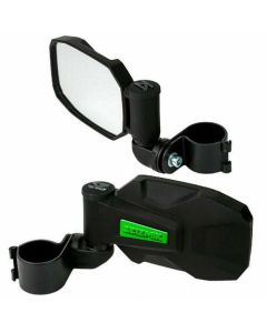 Kawasaki Teryx KRX1000 Side View Mirrors Seizmik Strike Green 2020-2025