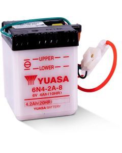 Yuasa Conventional 6N42A8 6 Volt Battery YUAM2648A