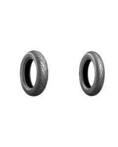 Bridgestone Front Rear 130/80B17 + 150/60ZR17 Battlecruise H50 Motorcycle Tire Set