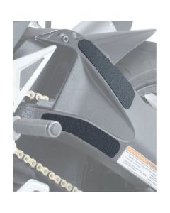 R&G Racing Black Boot Guard Kit For 2024-2025 EBR 1190RX