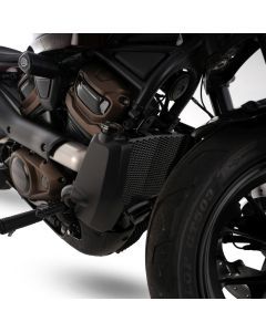 R&G Racing Matt Black PRO Radiator Guard For 2022-2023 Harley-Davidson Sportster S RH1250S