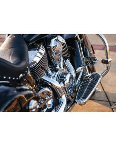 Kuryakyn Spear Driver Floorboard Inserts for Indian Chrome