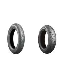 Bridgestone Battlecruise H50 Exedra Max Tire Pair For Suzuki C 800 Intruder 2013