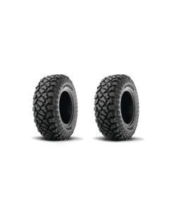 Kenda Set of Two K3204R Klever XT Front/Rear Radial Tires (8 Ply) [28x10R-14]