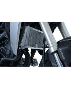 R&G Racing Black Aluminum Radiator Guard For 2018-2024 Honda CB300R RAD0234BK