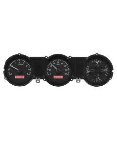 Dakota Digital 1962-1963 Ford Fairlane VHX Black Red Display Gauge Kit VHX-62F-FAR-K-R