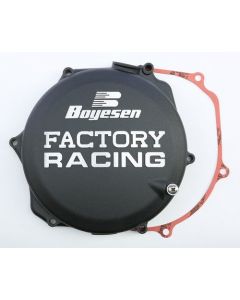 Boyesen Aluminum Factory Clutch Cover Black for Suzuki RMZ450 08-24 CC-26AB