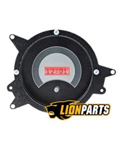 1969-70 Ford Mustang Digital Clock, Silver Alloy Style Face, Red Display