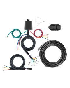 Universal 7-Way Custom Harness w/ HD Converter Module, Backup & Brake Control