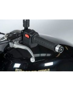 R&G Racing Black Bar End Sliders For 2006-2013 Triumph Bonneville BE0061BK