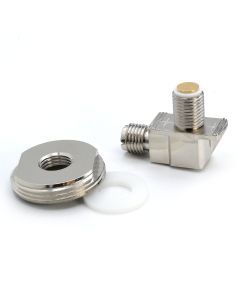 Rugged Radios NMO Bulkhead with Mini UHF Female Connector NMO-MINI-BULKHEAD