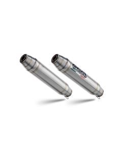 GPR Deeptone Inox Double Slip-on Exhaust For Ducati 998/R/FE 2001-2004 D.51.DE