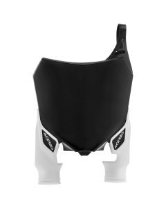 Acerbis Black/White Raptor Front Number Plate for Honda - 2527411007