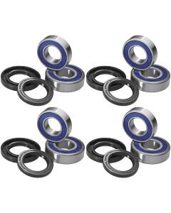 Front & Rear Wheel Bearing Kits for Polaris Sportsman Touring 1000 2015-2016