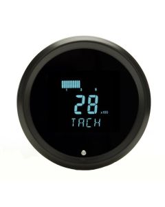 Dakota Digital Odyssey Chrome 2-1/16" Oil Pressure Gauge With Teal Display