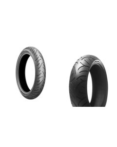 Bridgestone Battlax T33/BT021 120x70x17 And And 190x50x17 Full OEM Tire Set For Kawasaki Concours 14 08-17