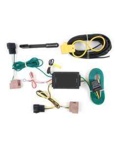 T-Connector with Powered Tail Light Converter Custom Wiring Harness, 4-Way Flat Output, 2006-12 Ford Fusion