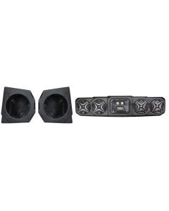 SSV Works Front 6.5'' Unloaded Speaker Pods W/ 4 Speaker Overhead Set For Can-Am HD10 18-22