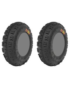 Pair 2 Maxxis Razr 21x7-10 ATV Tire Set 21x7x10 4 Ply 21-7-10