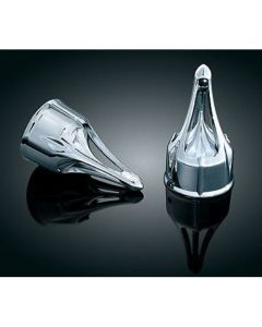 Harley-Davidson VRSCA V-Rod 2002-2006Roman Axle Caps Front Chrome by Kuryakyn