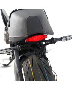 R&G Racing Black Tail Tidy License Plate Holder For 2024-2024 Yamaha XSR900 GP
